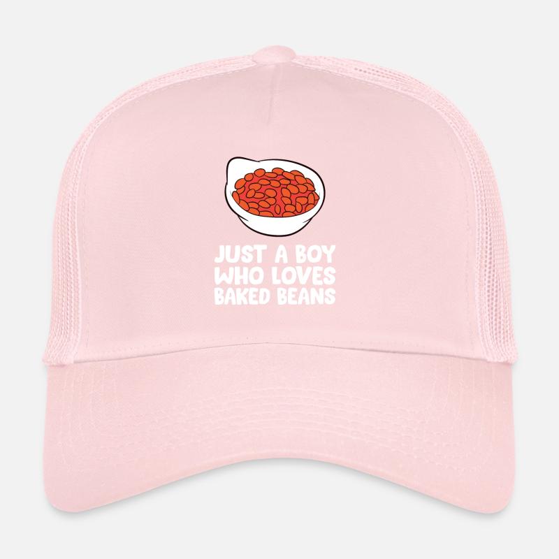 Baked Bean Boy juste un garçon qui a cuit des haricots au lard Casquette trucker 