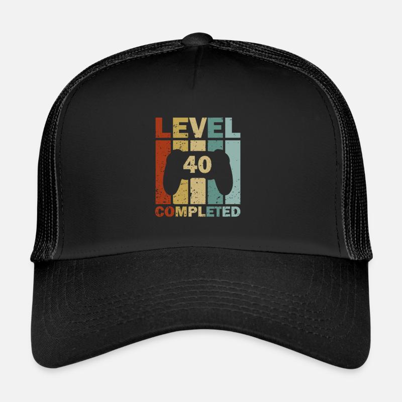 40. Geburtstag Gamer 1981 Geschenkidee Retro Trucker Cap