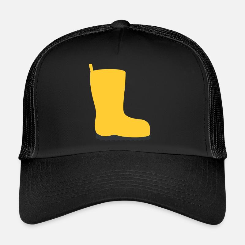 Bottes en caoutchouc Casquette trucker 