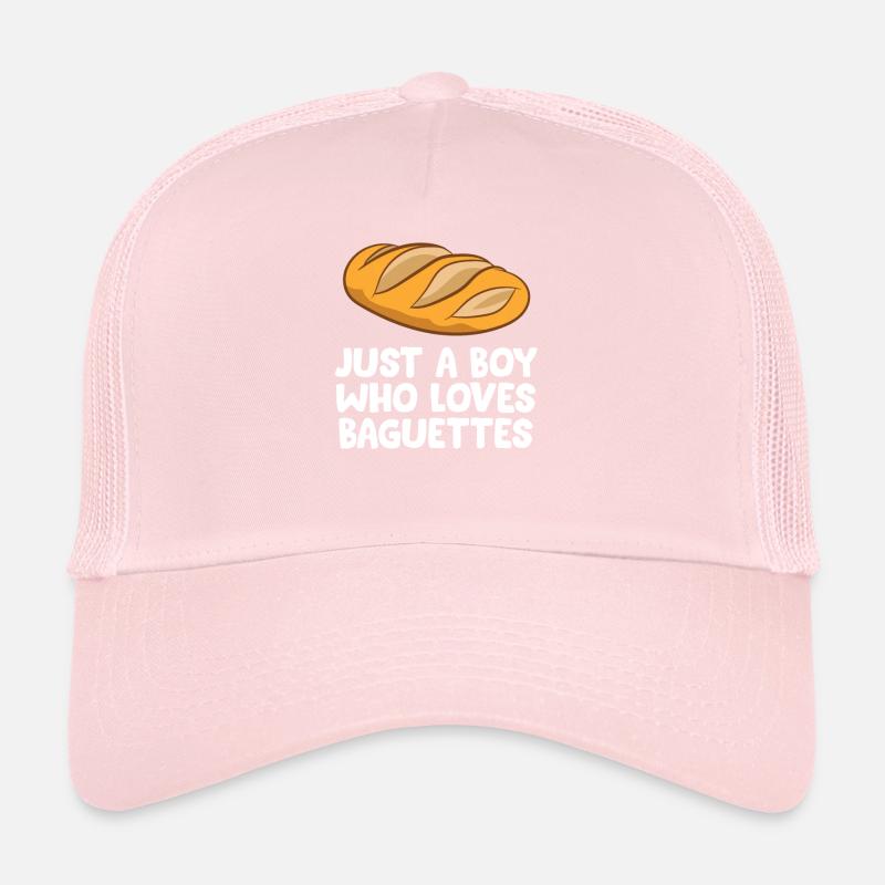 Baguette Boy Nur ein Junge, der Baguettes liebt Trucker Cap