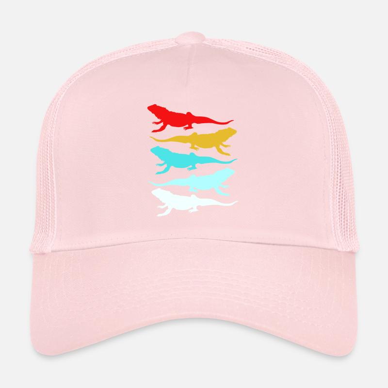 Bartagamen Reptilien Echse Reptil Pogona Bartagame Trucker Cap