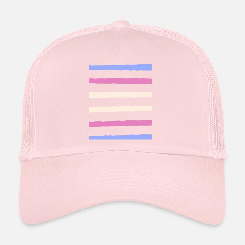 trans stripes Casquette trucker 