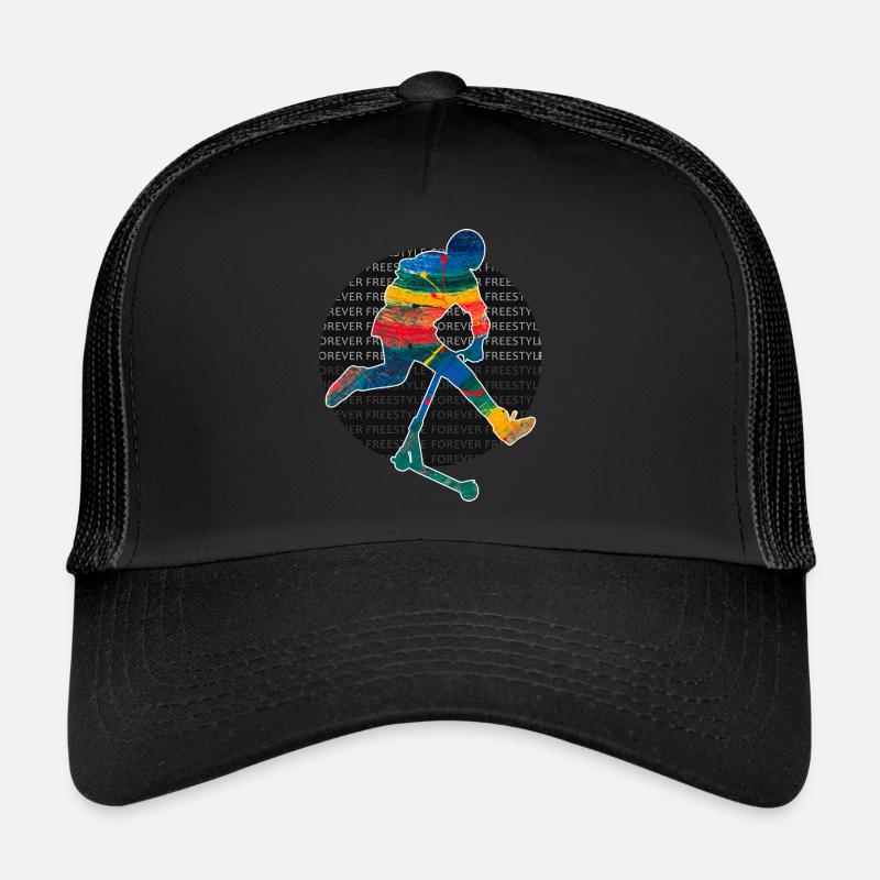 trottinette freestyle Casquette trucker 