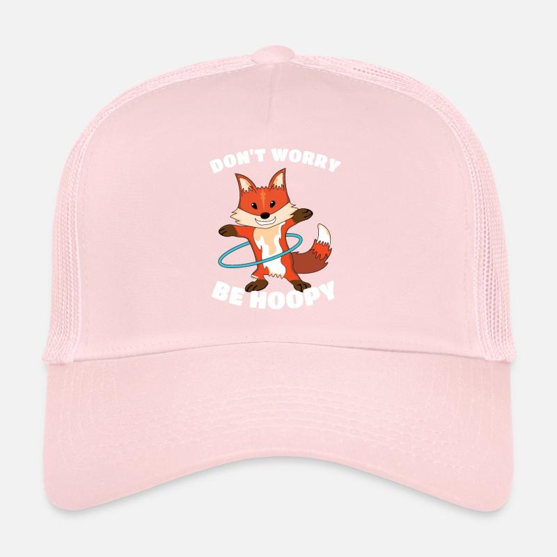 Hula Hupp Renard dont worry be hoopy Casquette trucker 