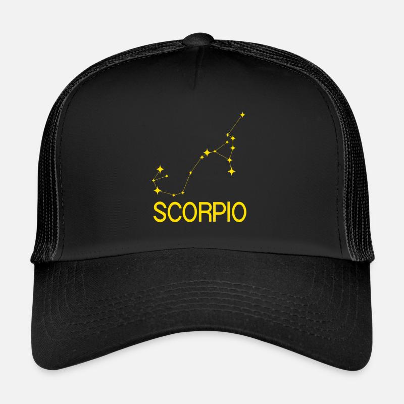 Zodiac sign Scorpio Trucker Cap