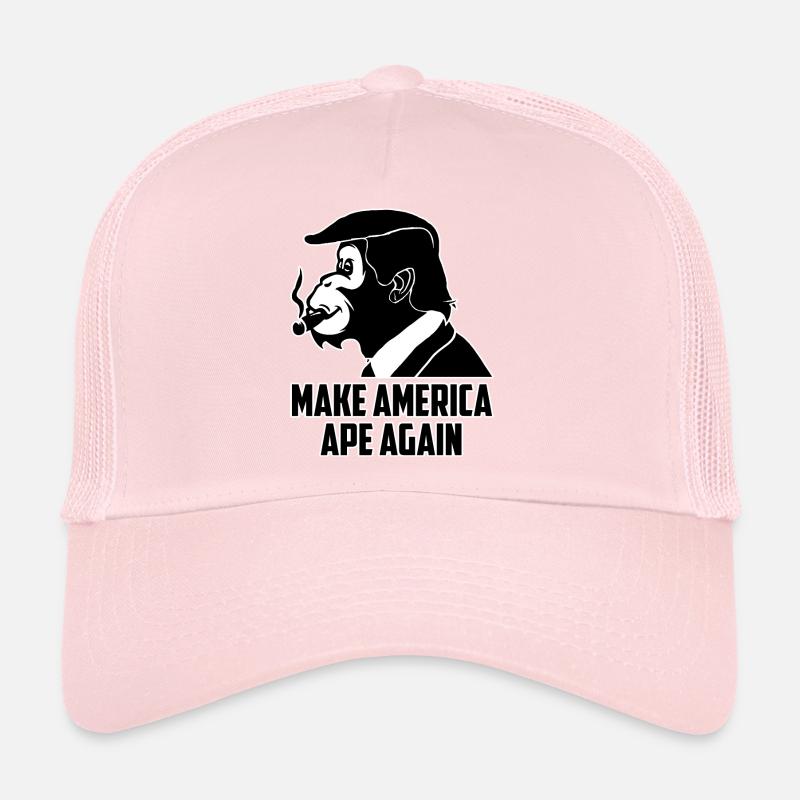 make america ape again Graphic Trucker Cap