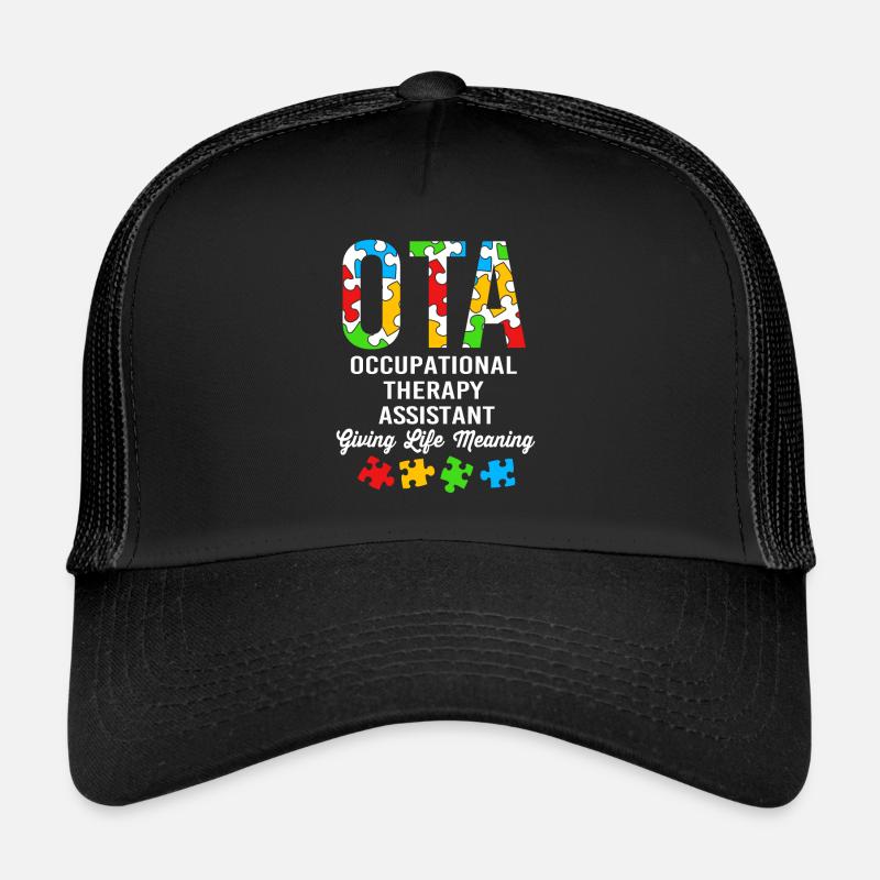 Therapist Therapy Occupational therapy Occupational therapist Trucker Cap