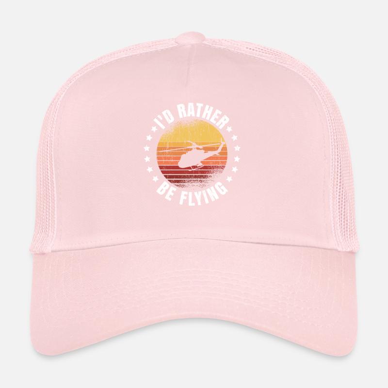 Helicopter Pilot Geschenk Casquette trucker 