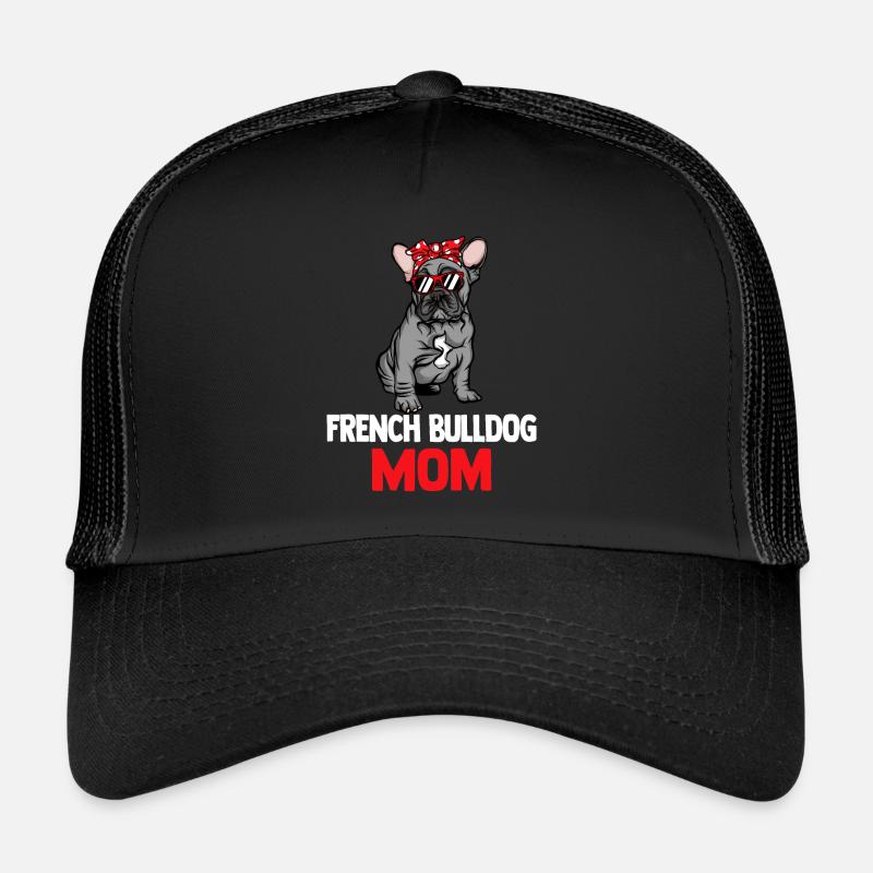 French Bulldog Maman Casquette trucker 