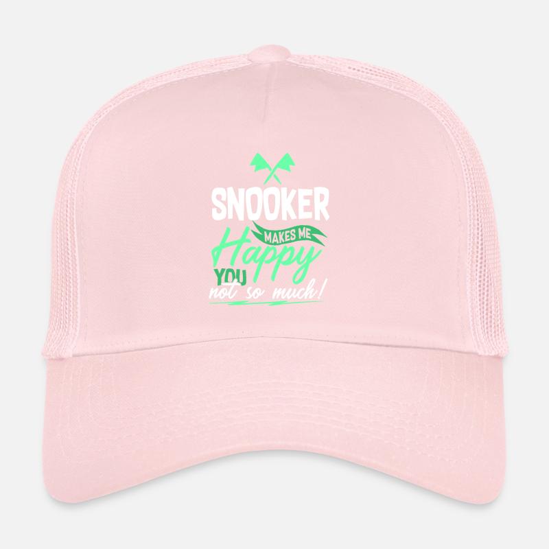 Snooker Billiards Trucker Cap