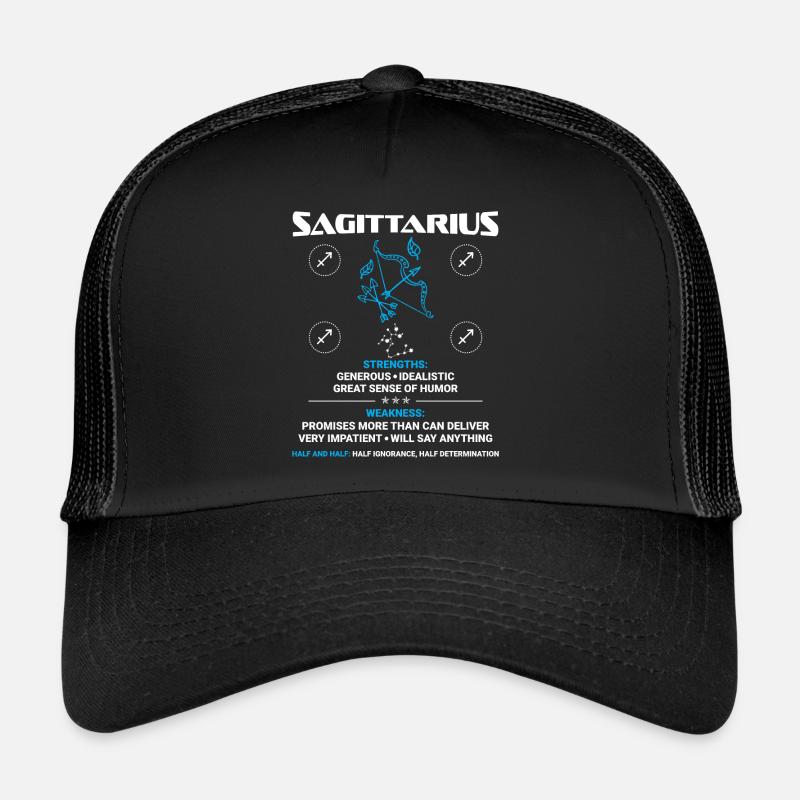 Sagittaire Astrologie Casquette trucker 