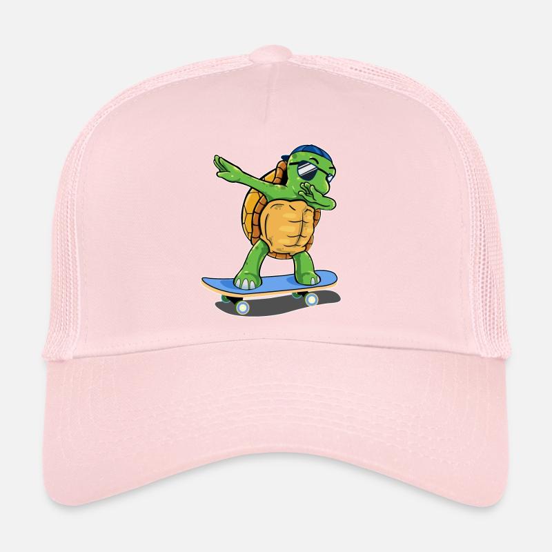 turtle skating testudines skateboard toad Trucker Cap