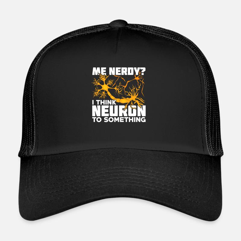Neuroscience Neuroscientist Gift - Trucker Cap - black/black