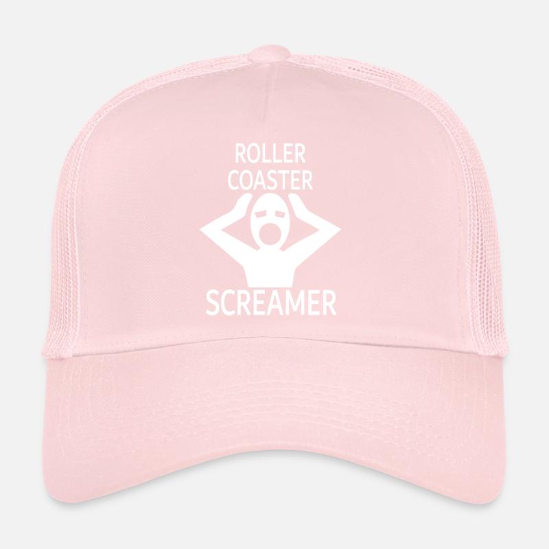 Rollercoaster Roller Coaster Trucker Cap