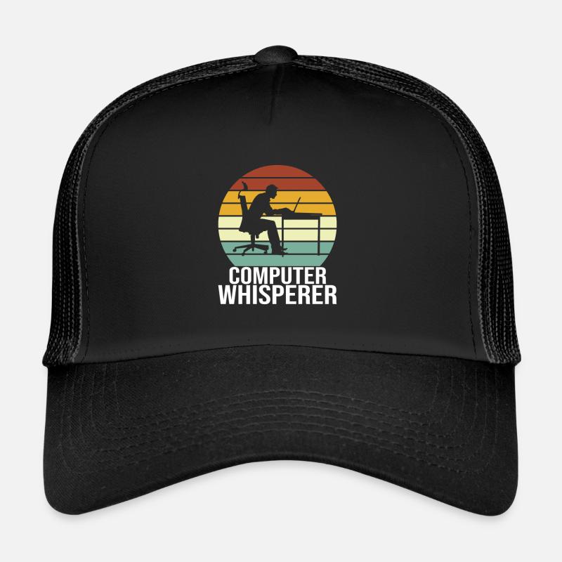 Programmeur informaticien informatique Casquette trucker 