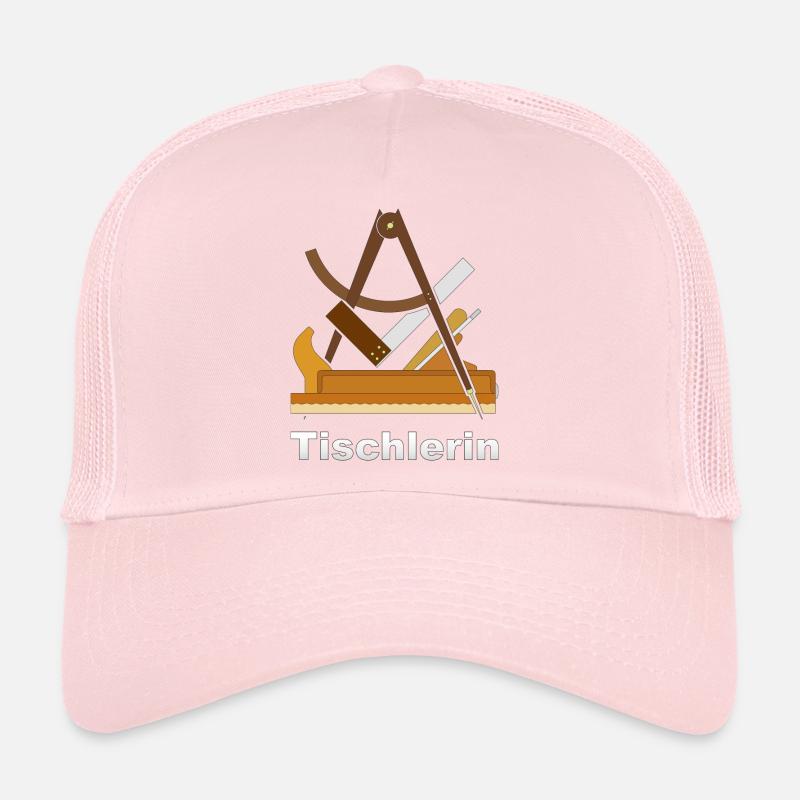 handwerkszeichen Tischlerin Trucker Cap