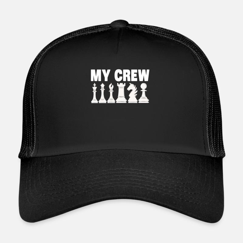 Schach Sprüche Trucker Cap