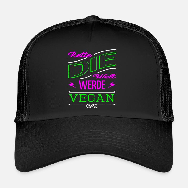 rights bio nature conservation green life funny pig Trucker Cap