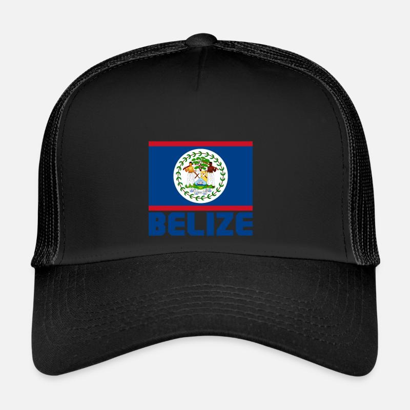 Belize - Trucker Cap - Schwarz/Schwarz