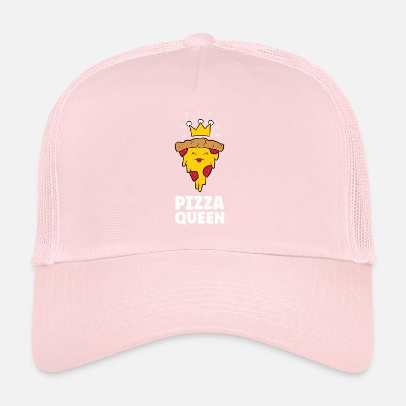 Pizza Queen Des pizzas d’amour Casquette trucker 