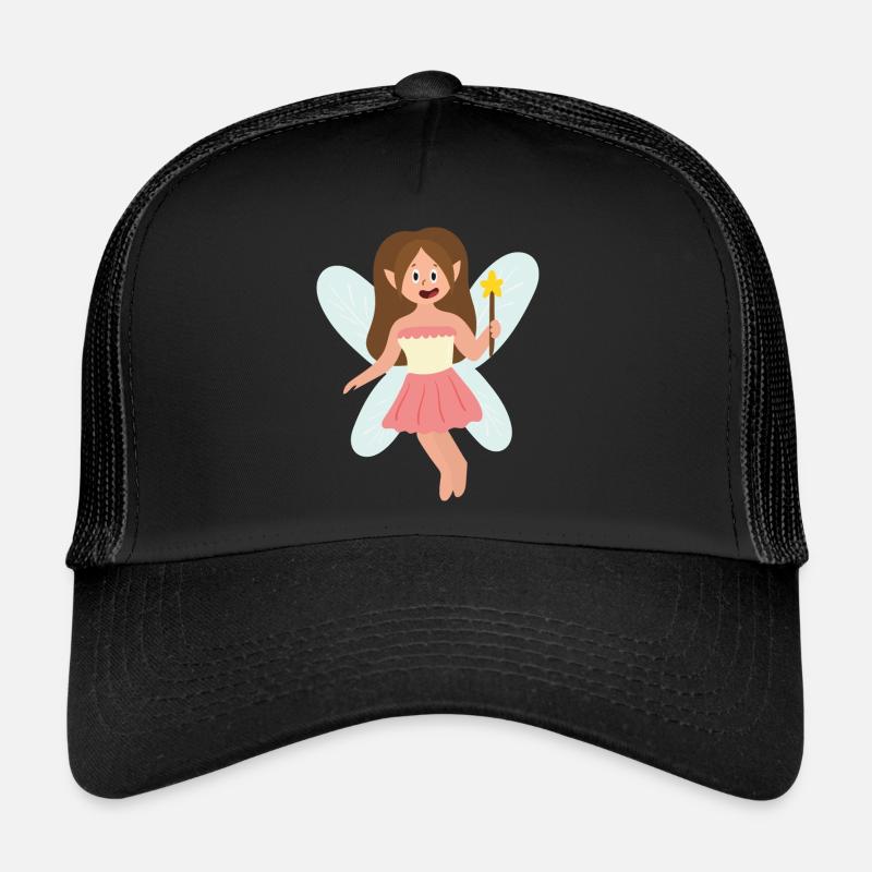 Fee - Trucker Cap - Schwarz/Schwarz