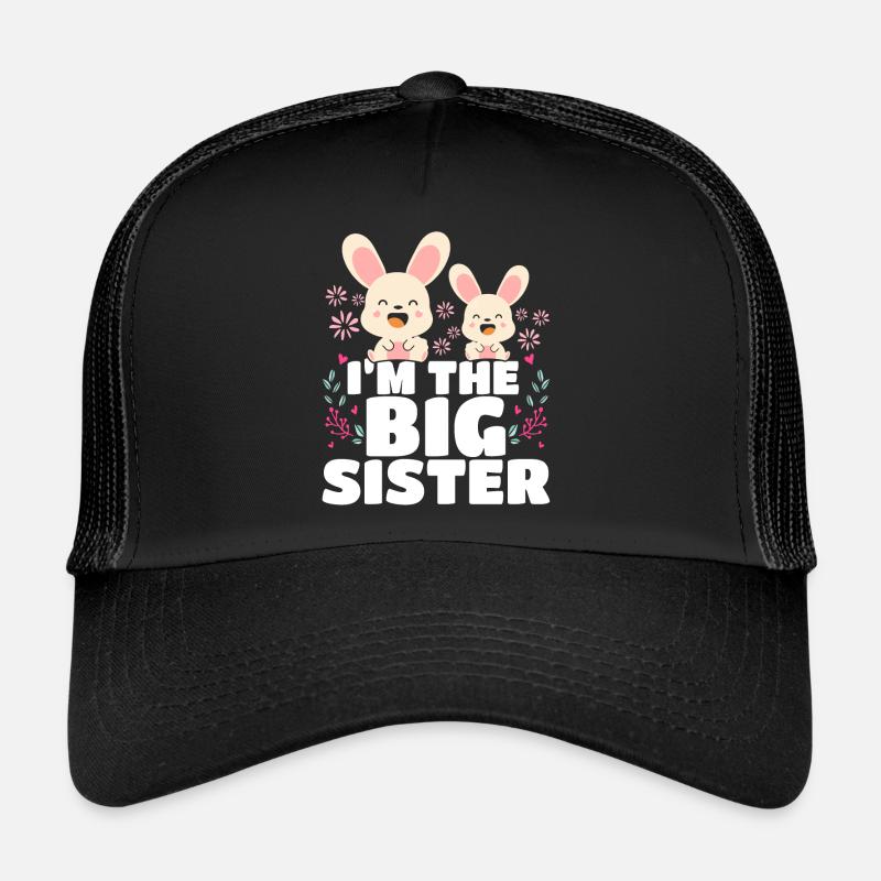 Ich Bin Die Große Schwester Big Sis Trucker Cap