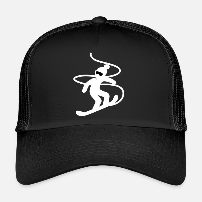 Snowboard Snowboarder Casquette trucker 