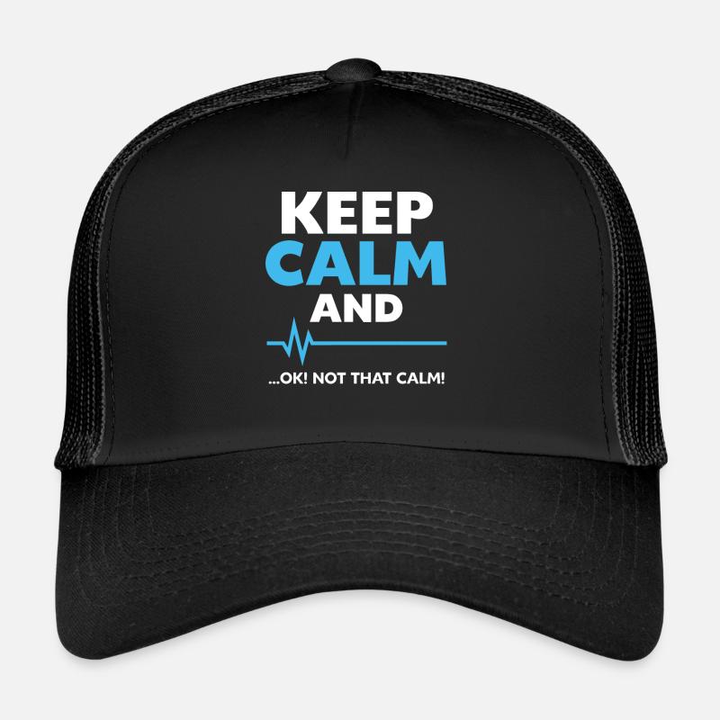 Drôle de service de secours disant ambulancier paramédical Casquette trucker 