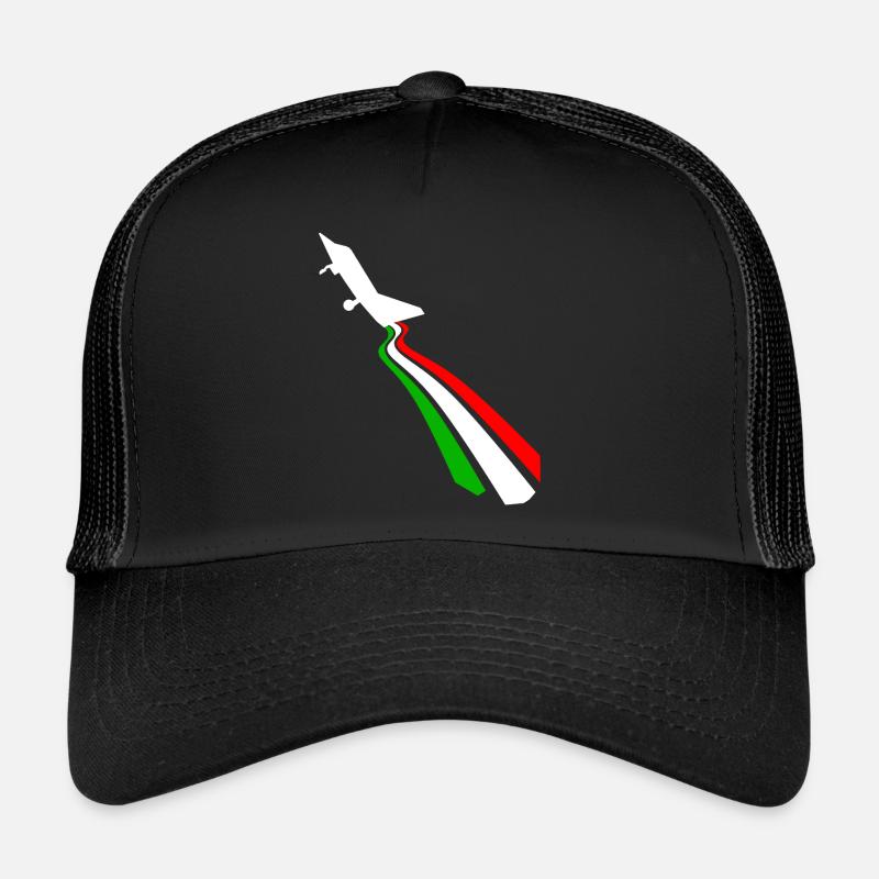 Drapeau de l'Italie Casquette trucker 