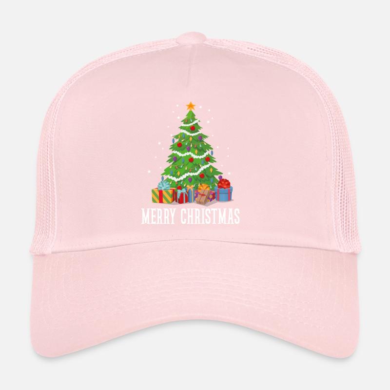 Cadeau Merry Christmas Joyeux Noël Casquette trucker 