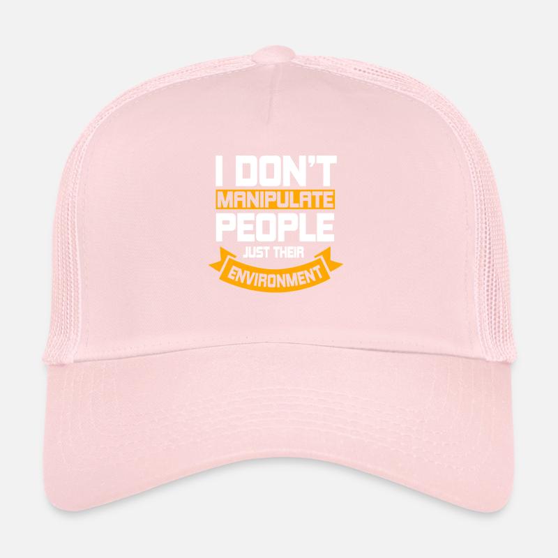 Je ne manipule pas les gens SPED Enseignant Casquette trucker 