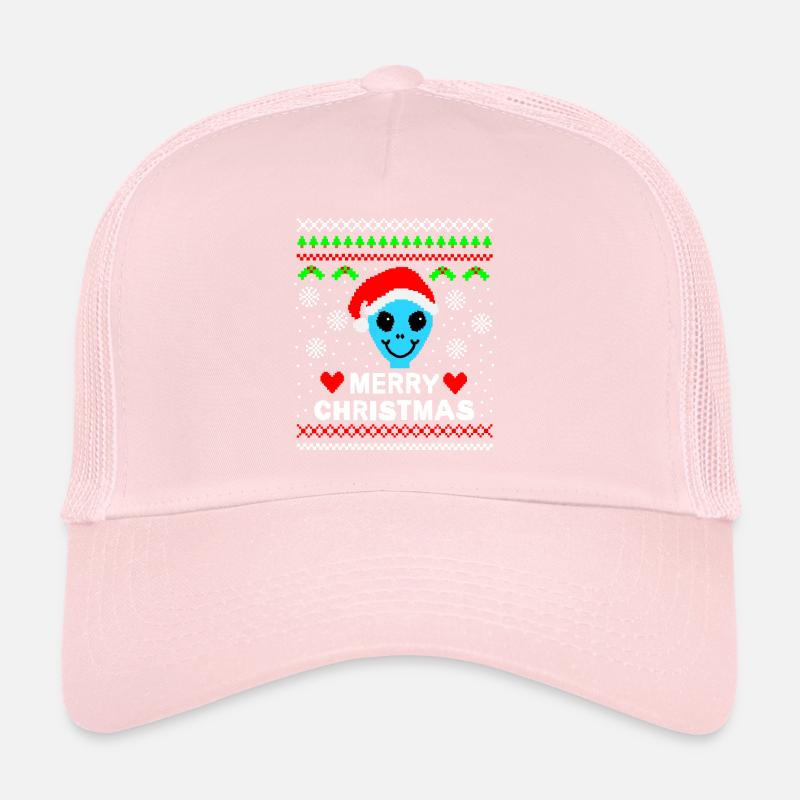 Alien Weihnachtspullover ugly christmas Geschenk Trucker Cap