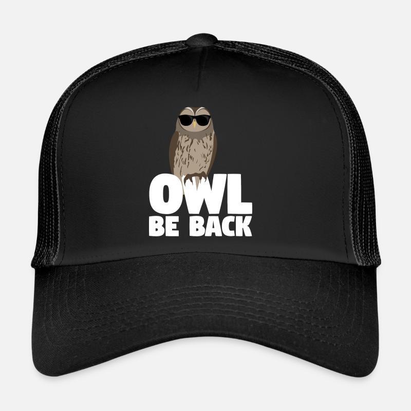 Owl be Back Eule Trucker Cap