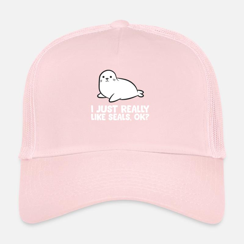J’aime beaucoup les phoques, d’accord, j’aime Casquette trucker 