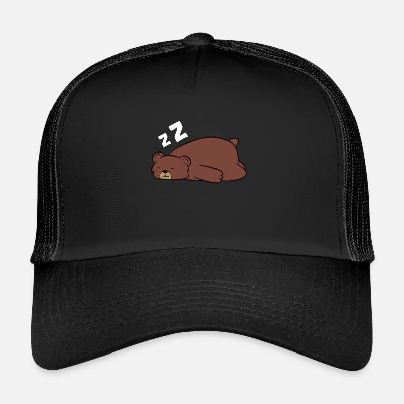 Ours fatigués Pyjama Amour Ours Casquette trucker 