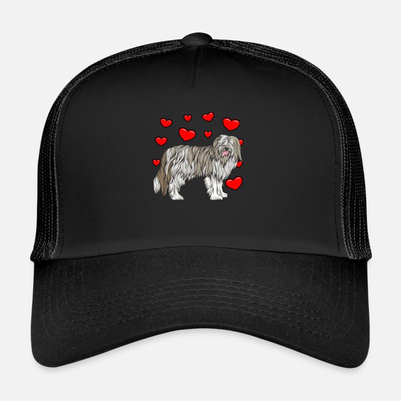 Bearded Collie Trucker Cap