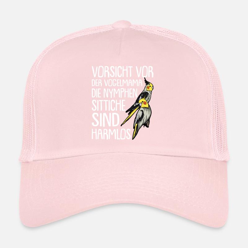 Nymphensittich Papagei Wellensittich Trucker Cap