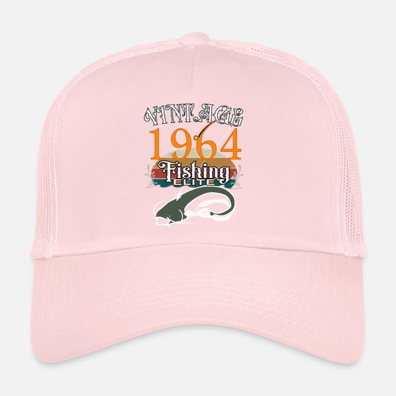 Pêche vintage (1964) Casquette trucker 