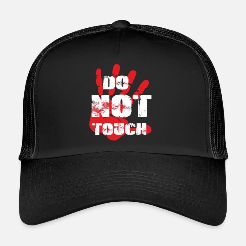Ne pas toucher Casquette trucker 