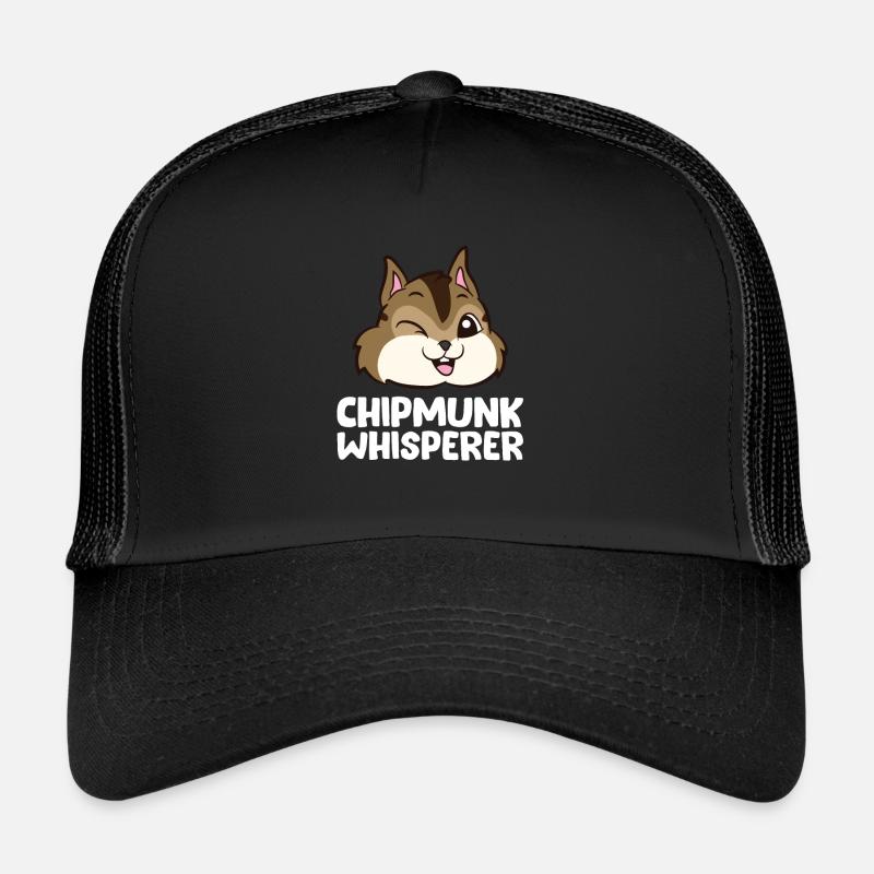 Chipmunk Whisperer Chipmunk Lover Love Chipmunks Trucker Cap