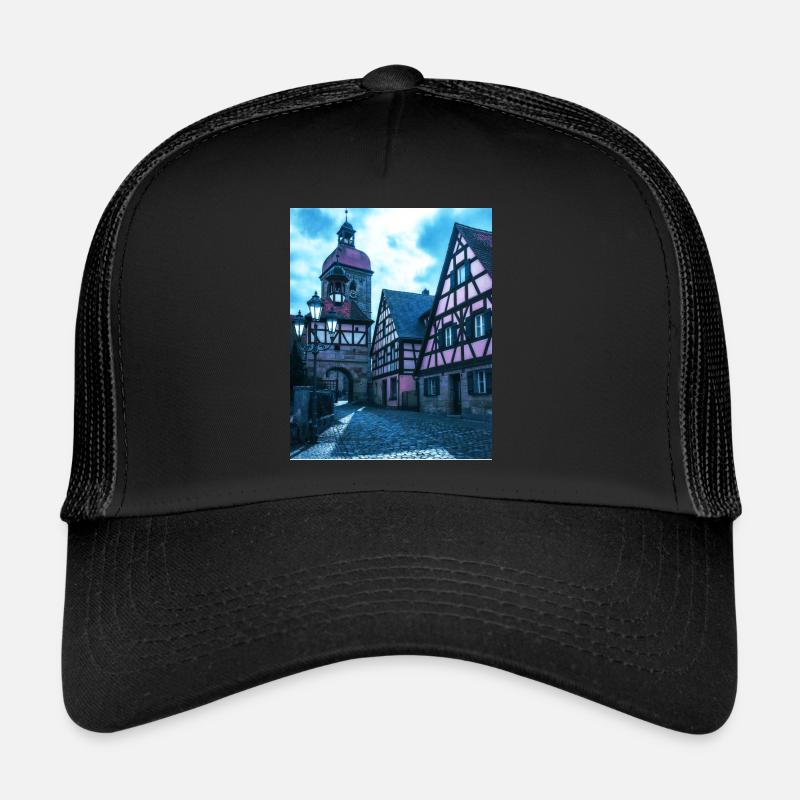 Medieval city Trucker Cap