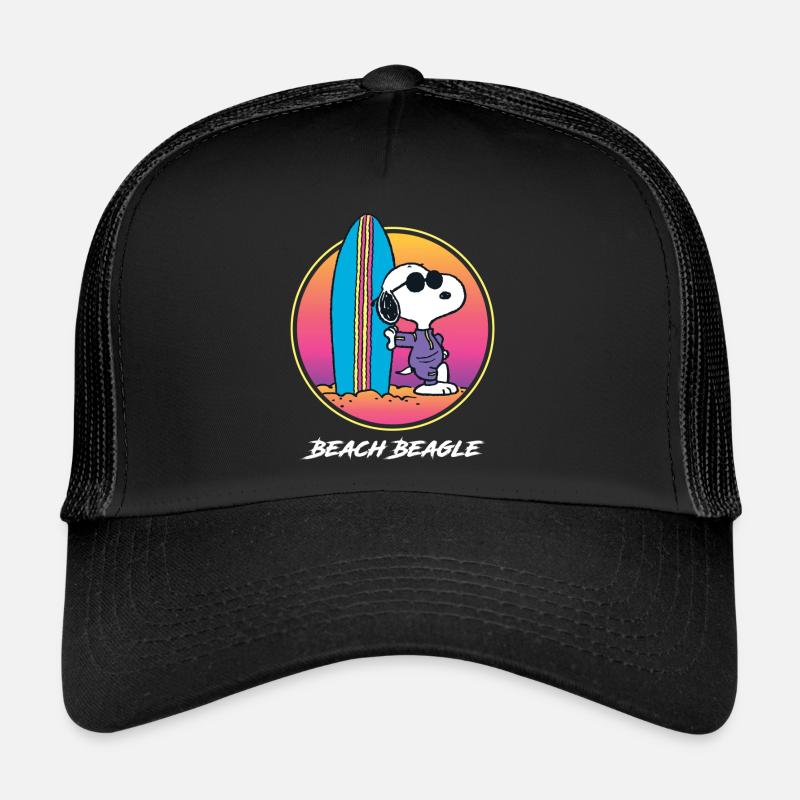 Peanuts Snoopy Beach Beagle Trucker Cap