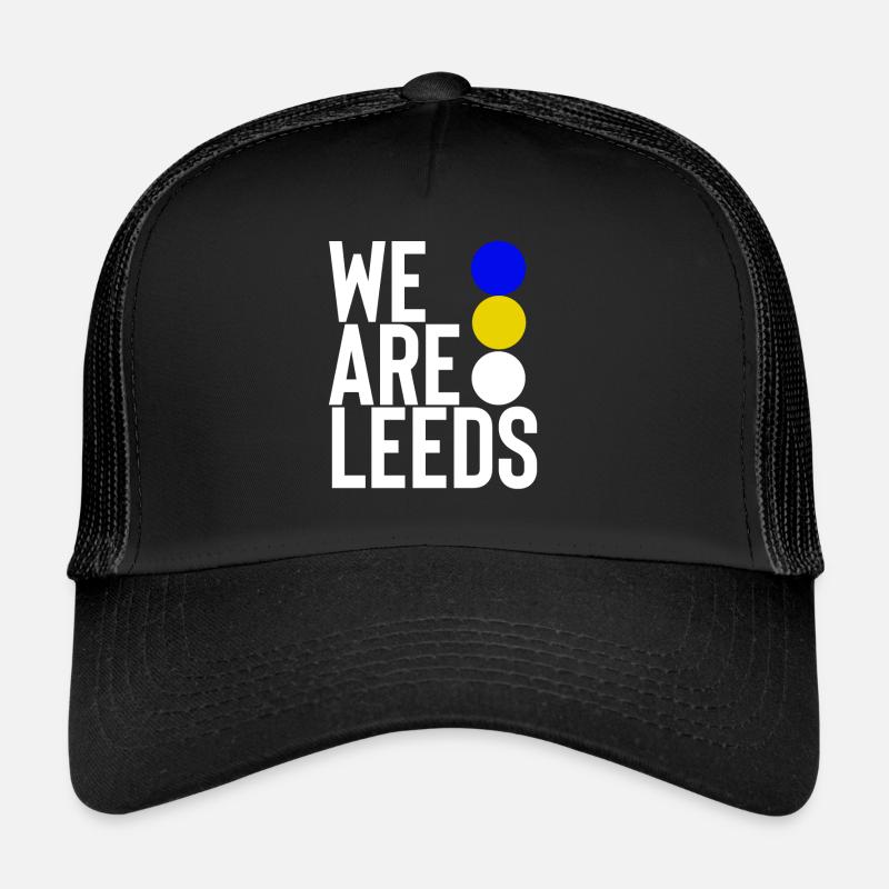 Leeds - Trucker Cap - black/black