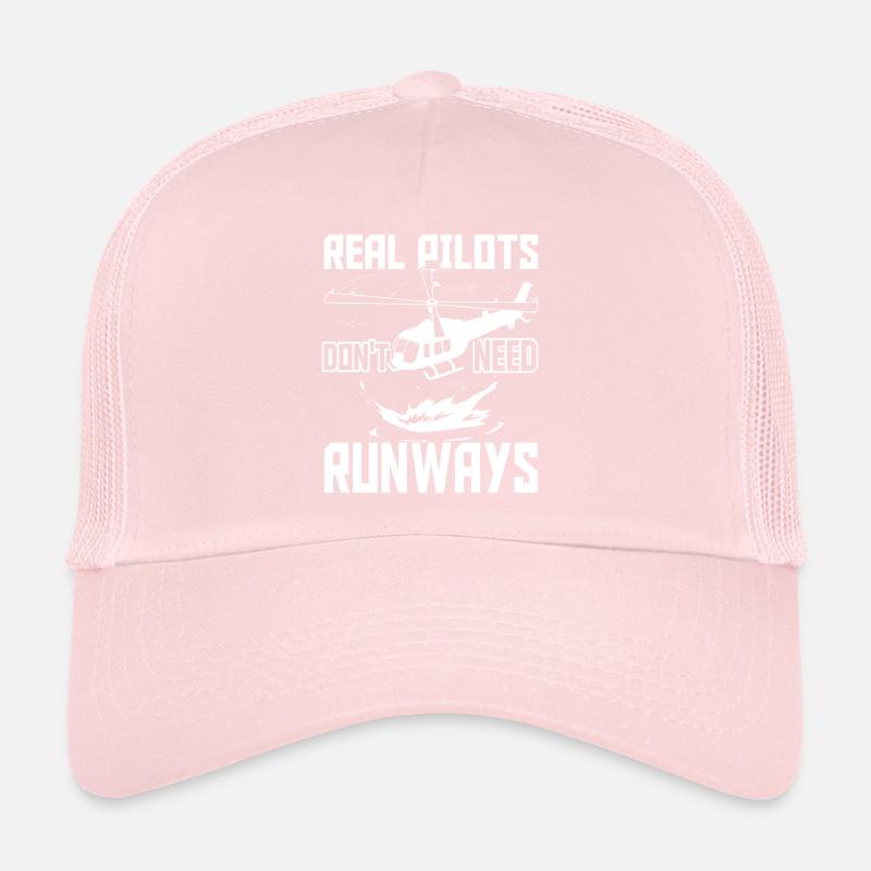 Helicopter Pilot Trucker Cap
