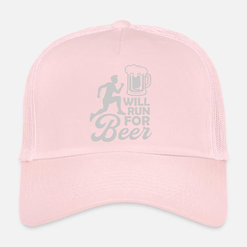 Beer saying run Trucker Cap