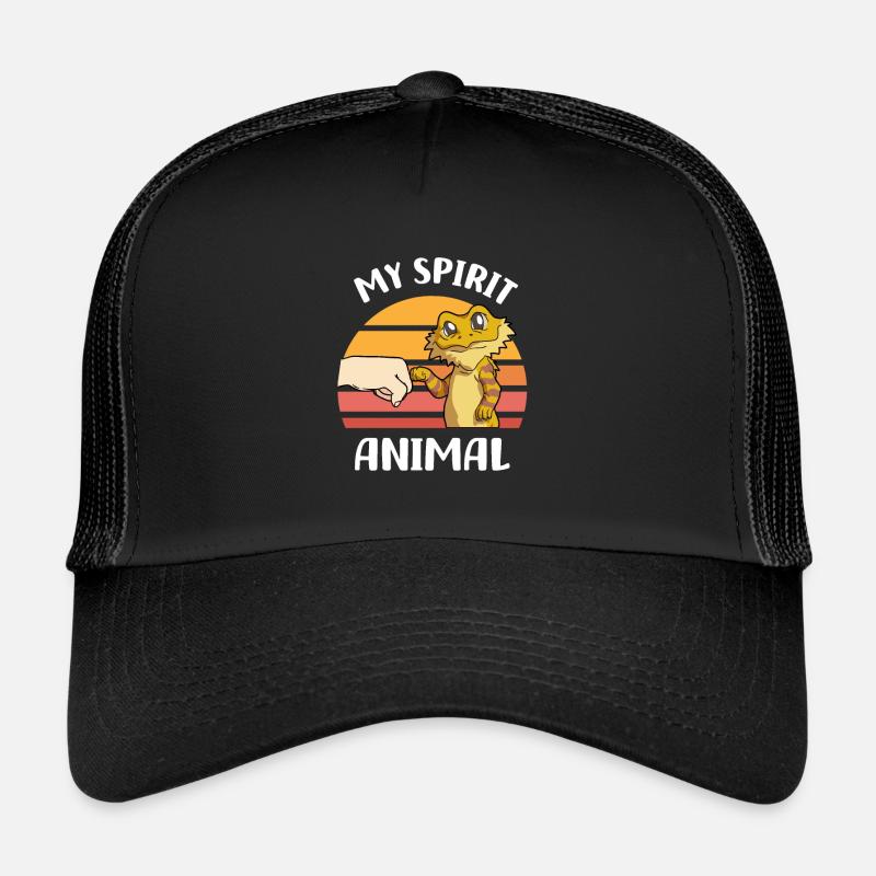 Dragons barbus Reptiles Animaux de compagnie Reptile Casquette trucker 