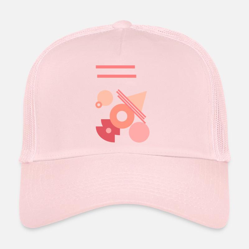 Géométrie Abstrait Figures Casquette trucker 