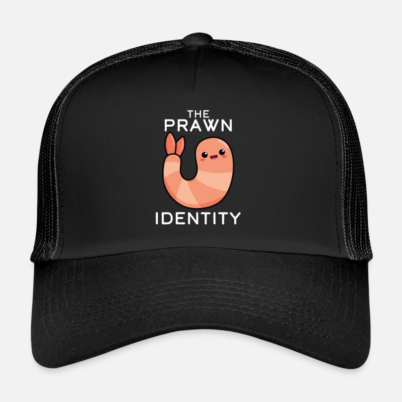 L’identité de la crevette Casquette trucker 