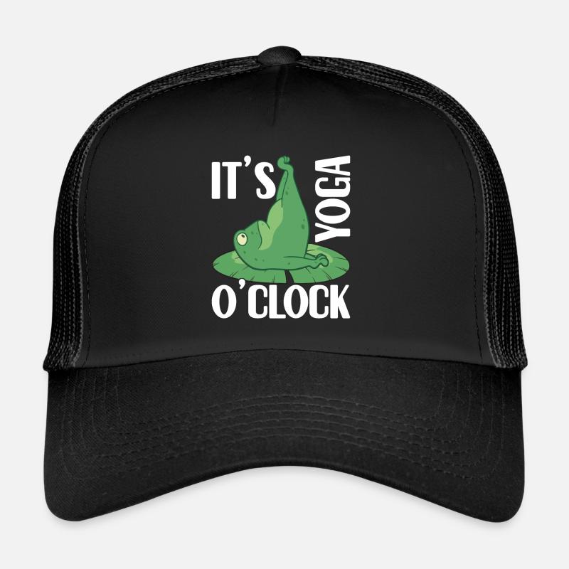 Yoga de la grenouille Casquette trucker 
