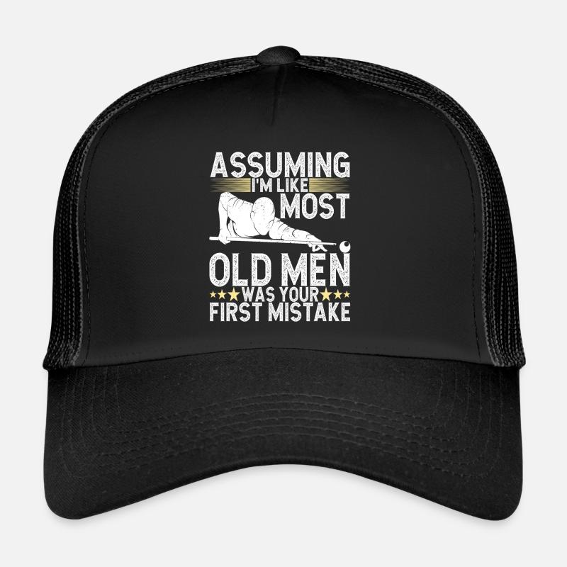 Billard de piscine Casquette trucker 